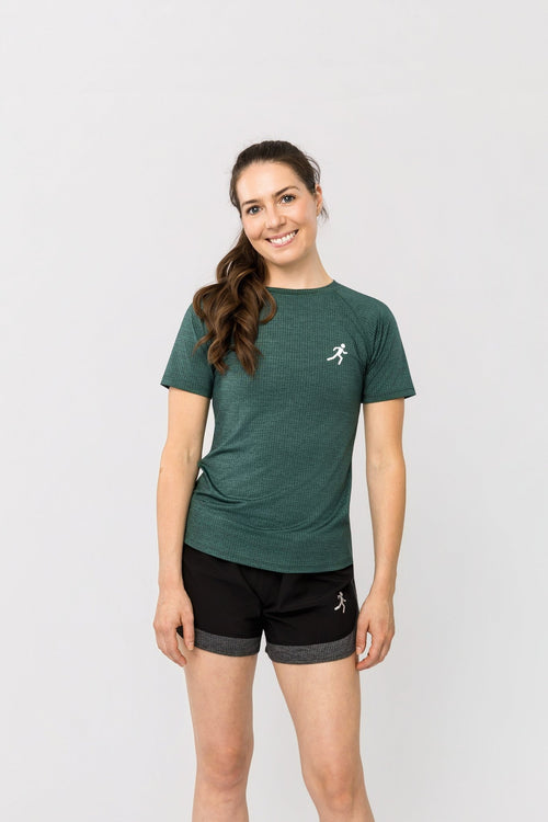 Women's Fitted Mesh Running Top