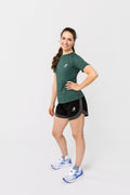 Women's Cropped Running Shorts
