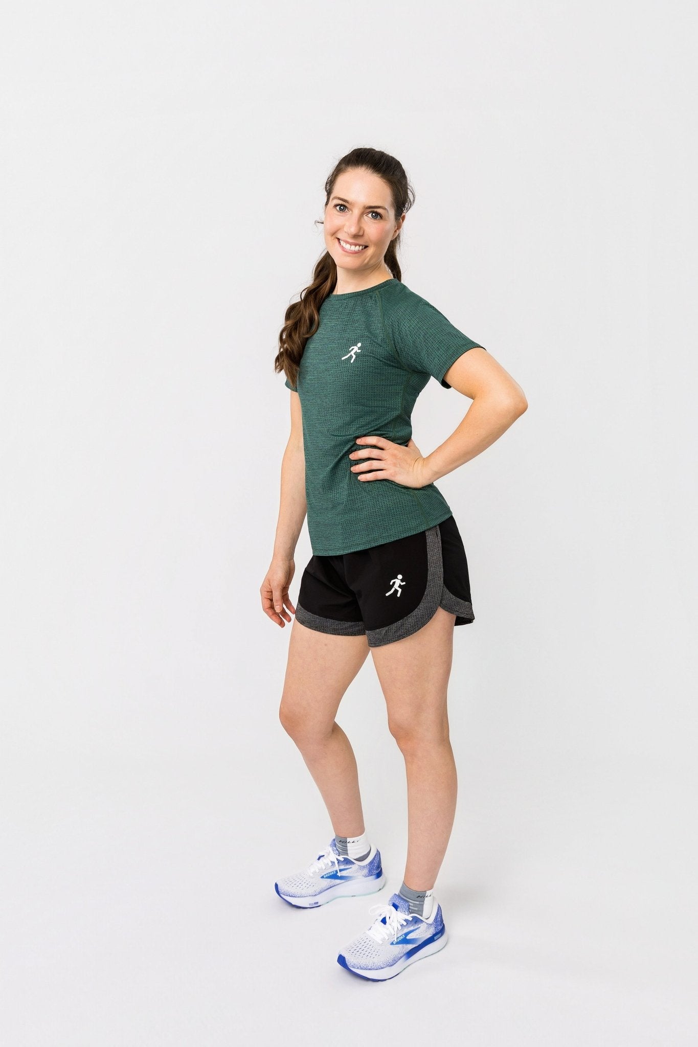 Women's Cropped Running Shorts