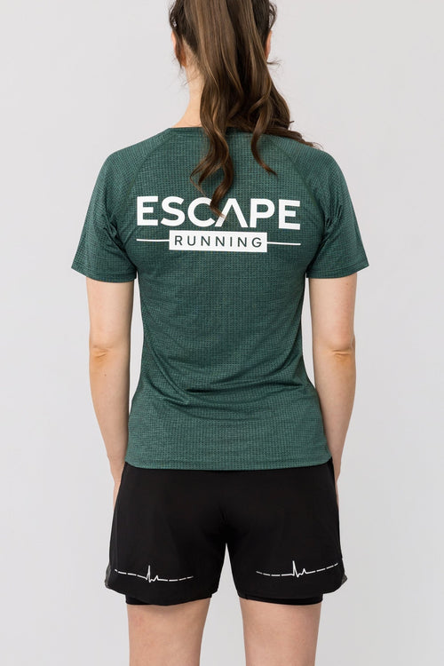 Women's Fitted Mesh Running Top