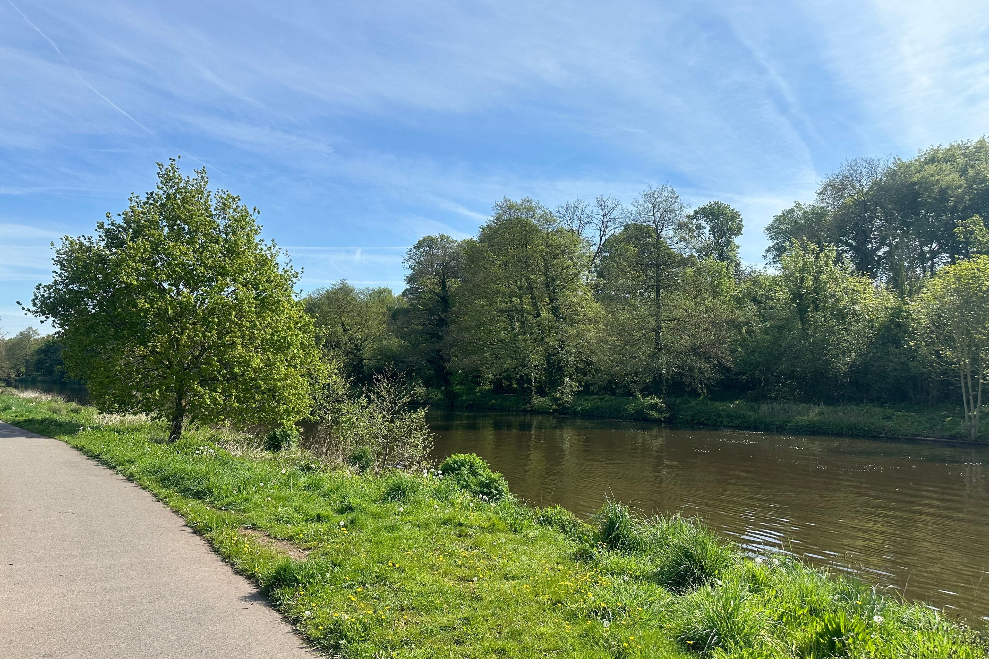 riverside path